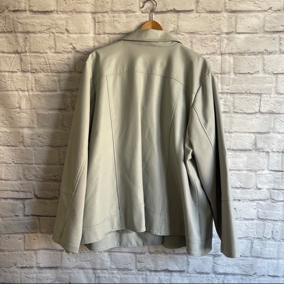 IN EVERY STORY Faux-Leather Biker Jacket - Picture 7 of 11